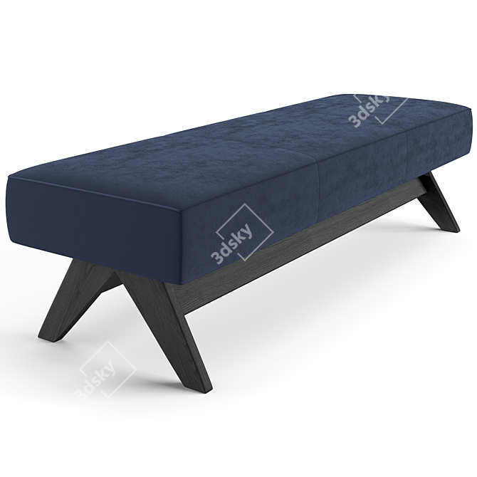 Elegant Dionis Bench by Eichholtz 3D model image 1