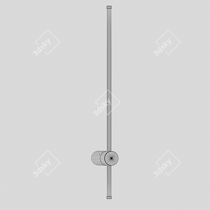 Loki LED Wall Sconce Set 3D model image 2