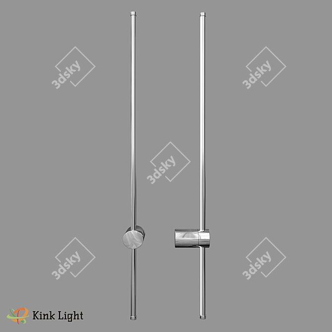 Loki LED Wall Sconce Set 3D model image 5