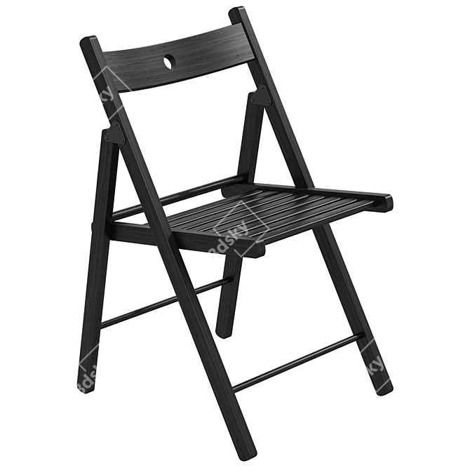 Foldable TERJE Chair - IKEA 3D model image 2