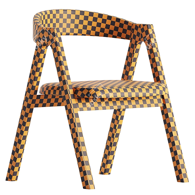 Contemporary Dublin Stool | Modern Design 3D model image 7