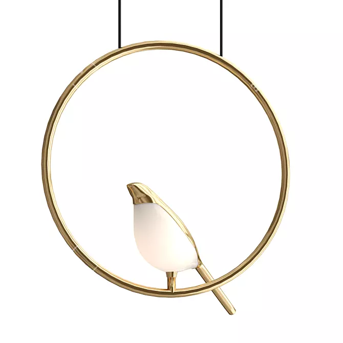 Modern Minimalist Design Nomi Lamp 3D model image 1