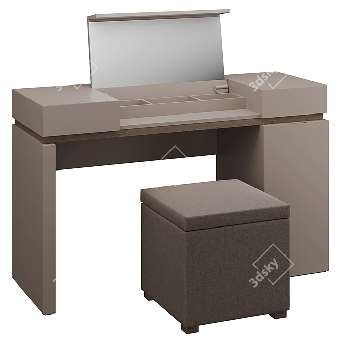 Modern Vanity Table Set OLIVIERI 3D model image 1