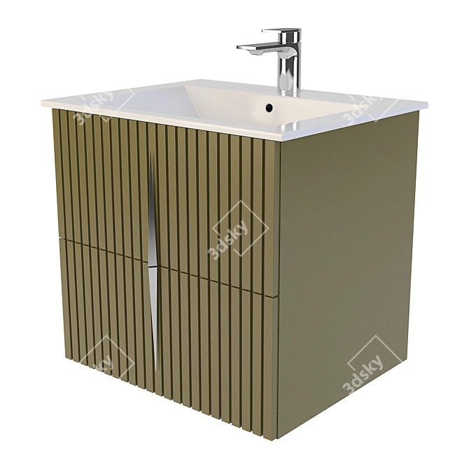 Caprigo Novara Vanity Sink Set 3D model image 6