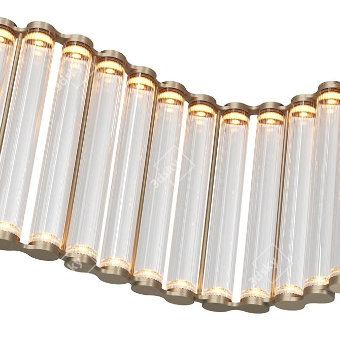 Italian Chain Lighting System, Viabizzuno's Coppibartali 3D model image 3