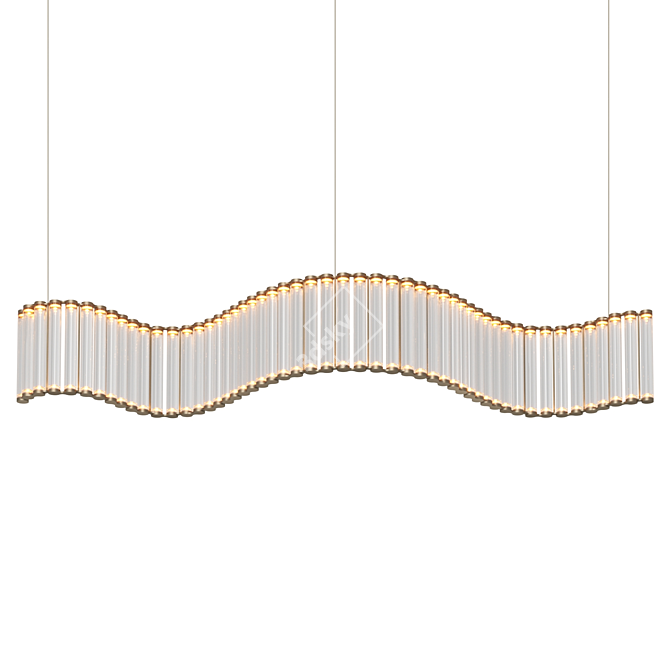 Italian Chain Lighting System, Viabizzuno's Coppibartali 3D model image 5