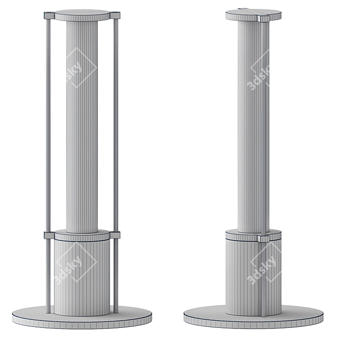 Sleek Modern Lighthouse Table 3D model image 2