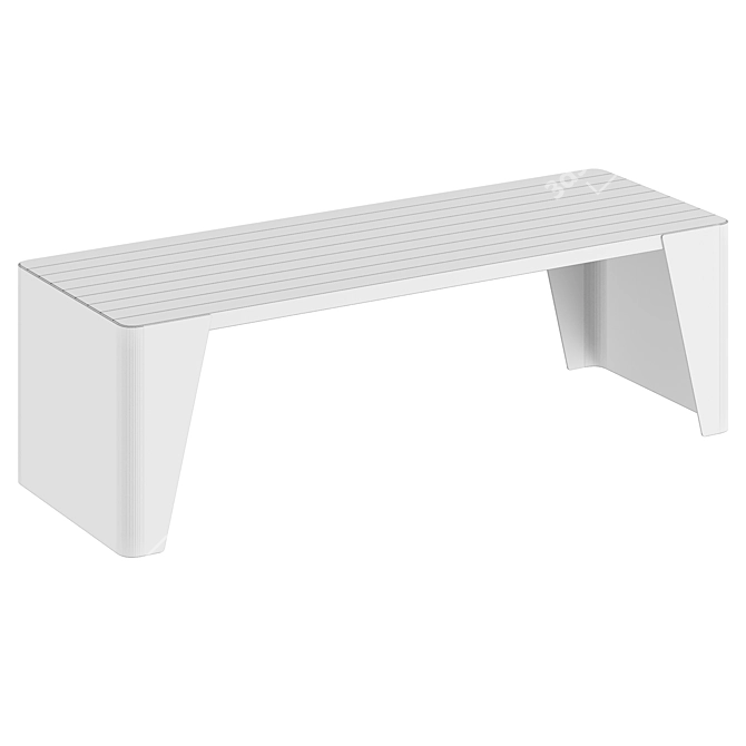  GORDIYKO Bench byFurniture 3D model image 3