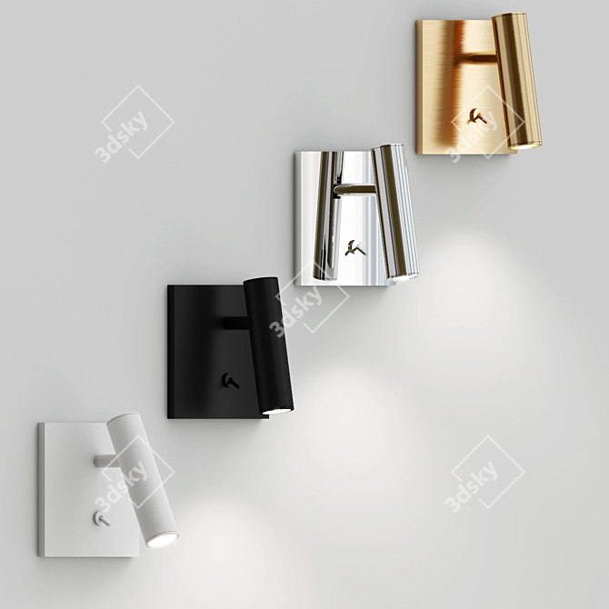 Enna Modern LED Reading Wall Light 3D model image 5