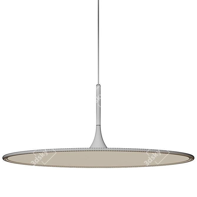 Modern Minimalist LED Pendant Light 3D model image 6