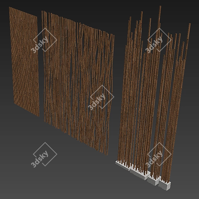 Urban Planter Decor #12 3D model image 6