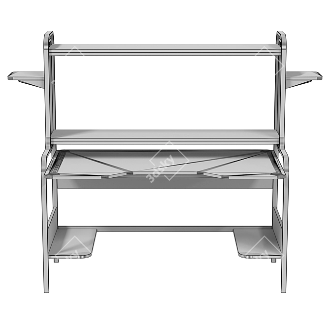 Gamer Desk IKEA FREDDEprintStats 3D model image 4