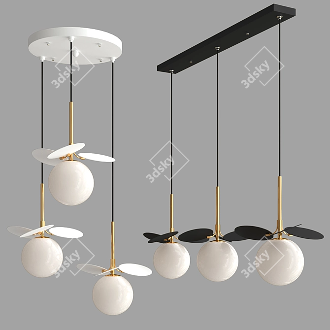 Matisse Trio Design Lamps 3D model image 2