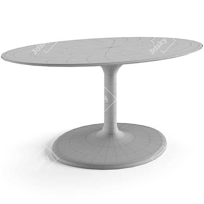 Elegance Redefined: Vico Dining Set 3D model image 4