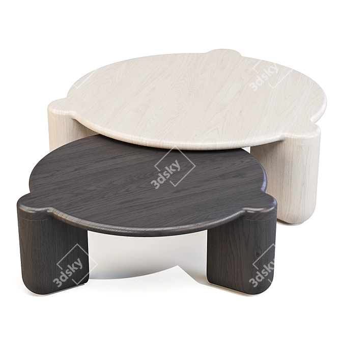 Radnor Bone - Limited Edition Tables 3D model image 4