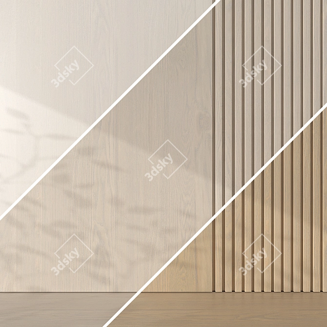  Seamless Oak Texture Pack 3D model image 2