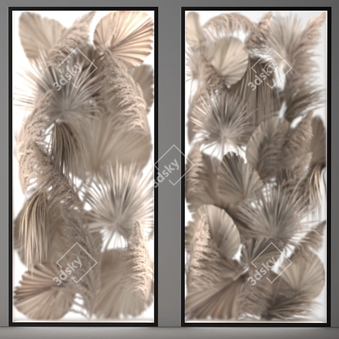 Luxury Eco Decor Set 3D model image 4