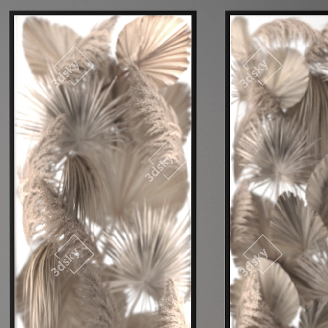 Luxury Eco Decor Set 3D model image 5