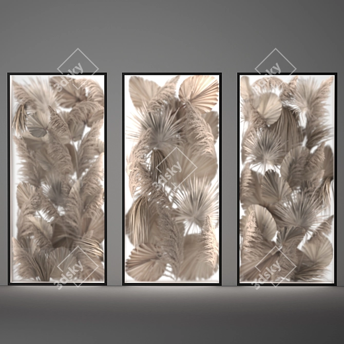 Luxury Eco Decor Set 3D model image 6