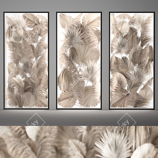 Luxury Eco Decor Set 3D model image 8