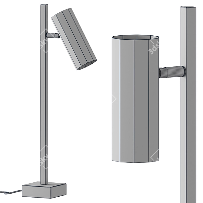 Minimalist Nordlux Alanis Table Lamp 3D model image 2