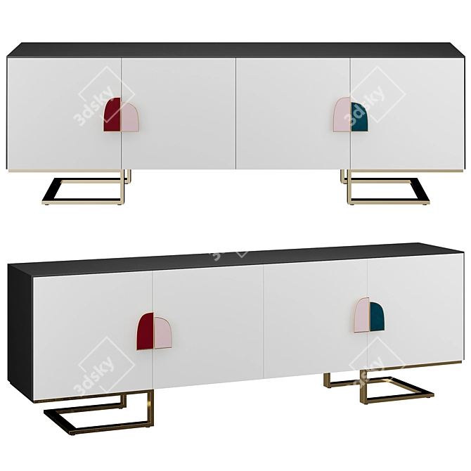  ANNIE TV Stand by Vical 3D model image 5
