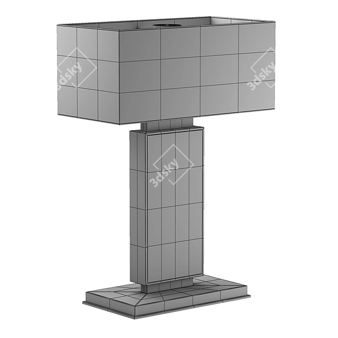 Sleek Modern TELLUS Lamp 3D model image 4