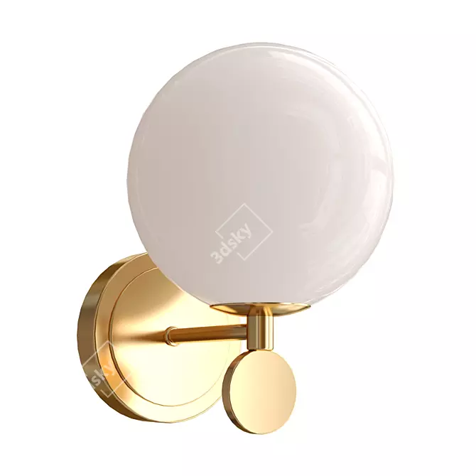 Elegant Favourite ABSOLUTE Wall Sconce 3D model image 1