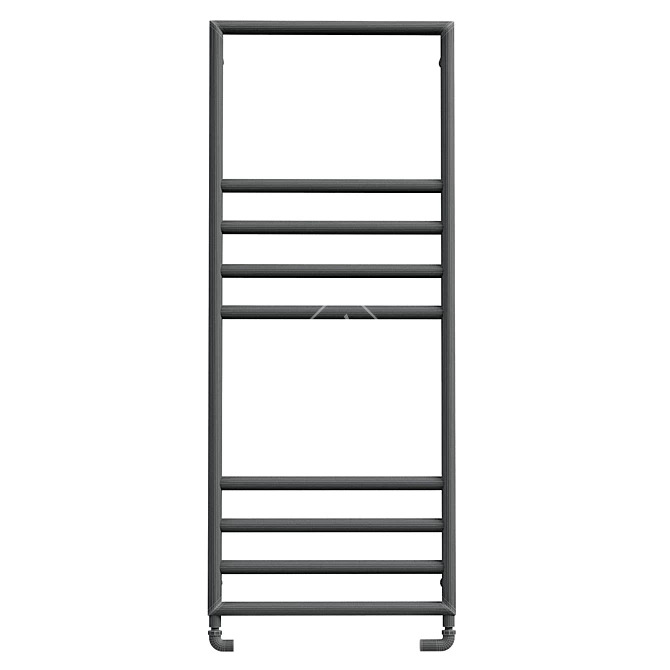 Modern Heated Towel Rail: Lulu 3D model image 2