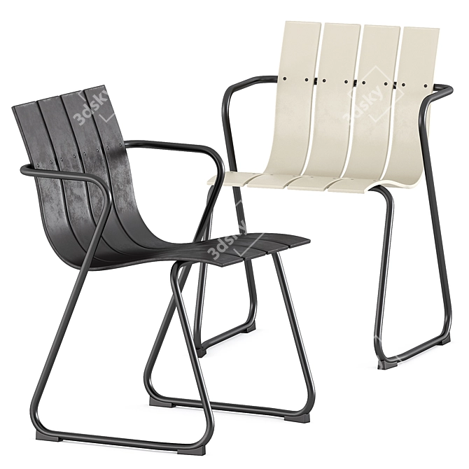 Ocean Collection Furniture Set 3D model image 4