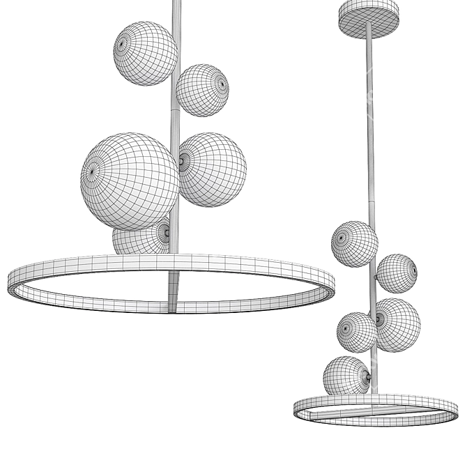 Modern Design Lamp Iona_B 3D model image 4