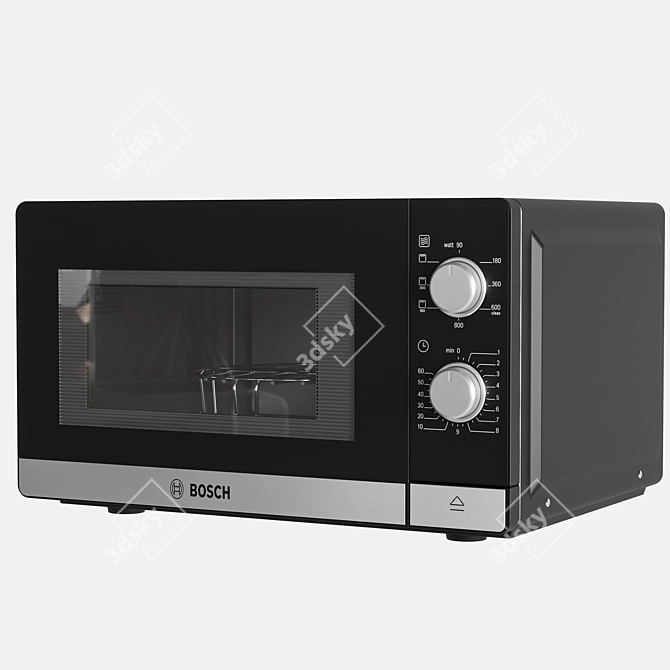 Bosch Microwave FEL020MS2B Model 3D model image 6