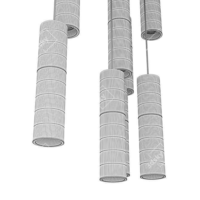 SLC Series LED Luminaires IP40 3D model image 5