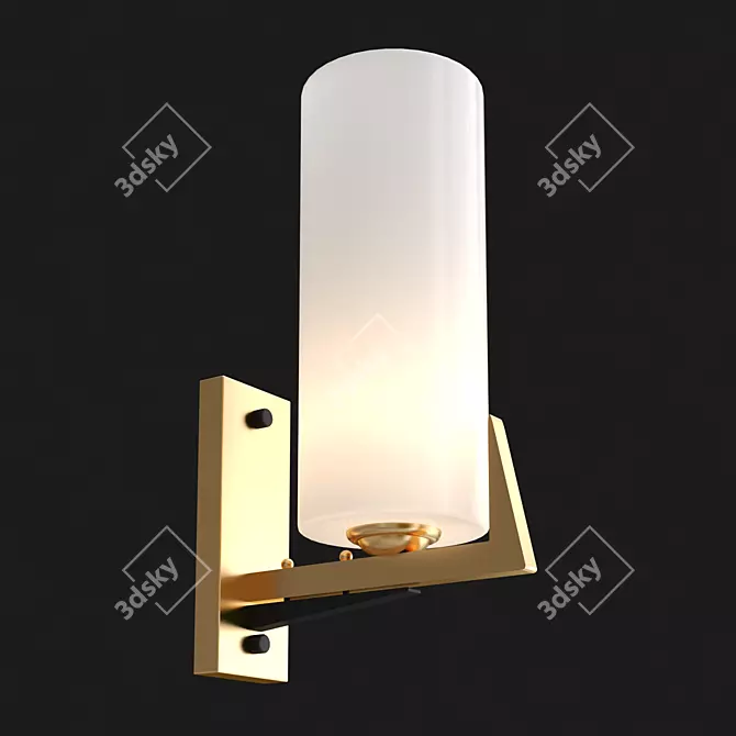 Modern Favourite MAXIMO Wall Sconce 3D model image 2