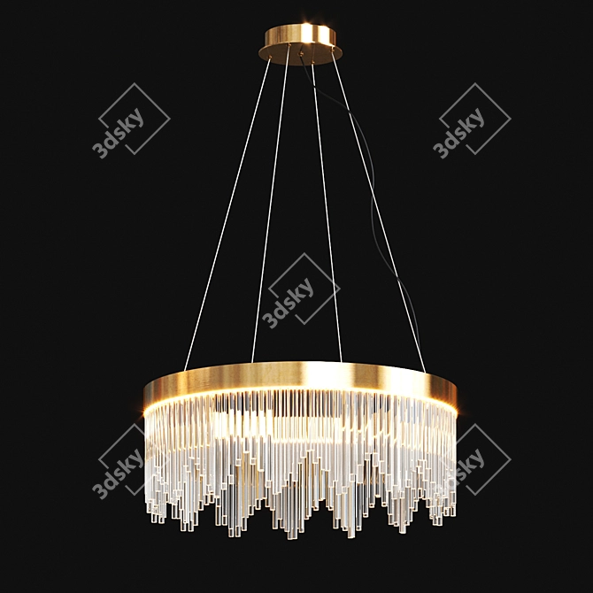 Enchanting Romatti Fairytale Lighting Chandelier 3D model image 4