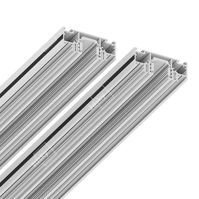 SLIM Track 01 Low-profile Lighting 3D model image 2