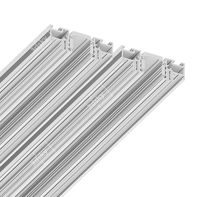 SLIM Track 01 Low-profile Lighting 3D model image 4