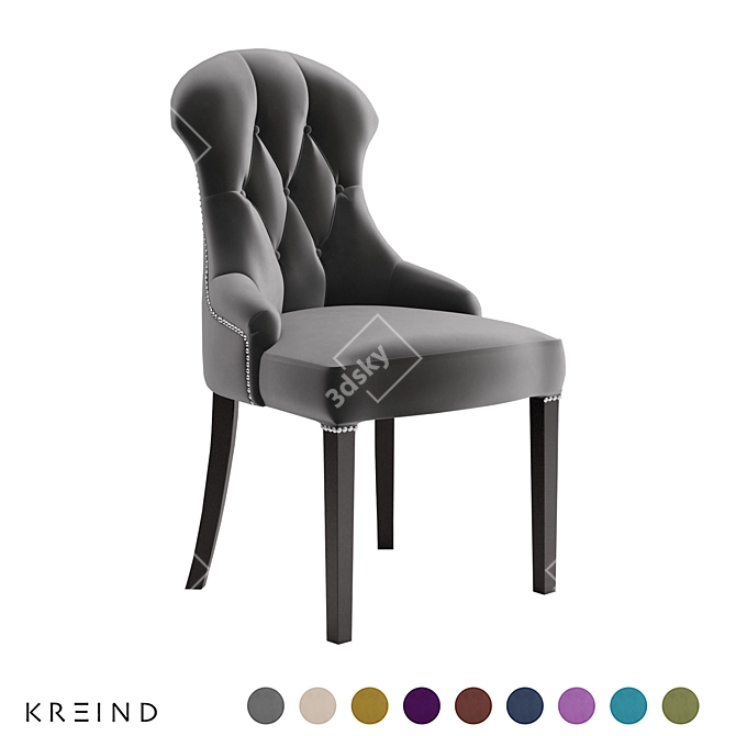 Velvety Flora Collection Display Stand 3D model image 1