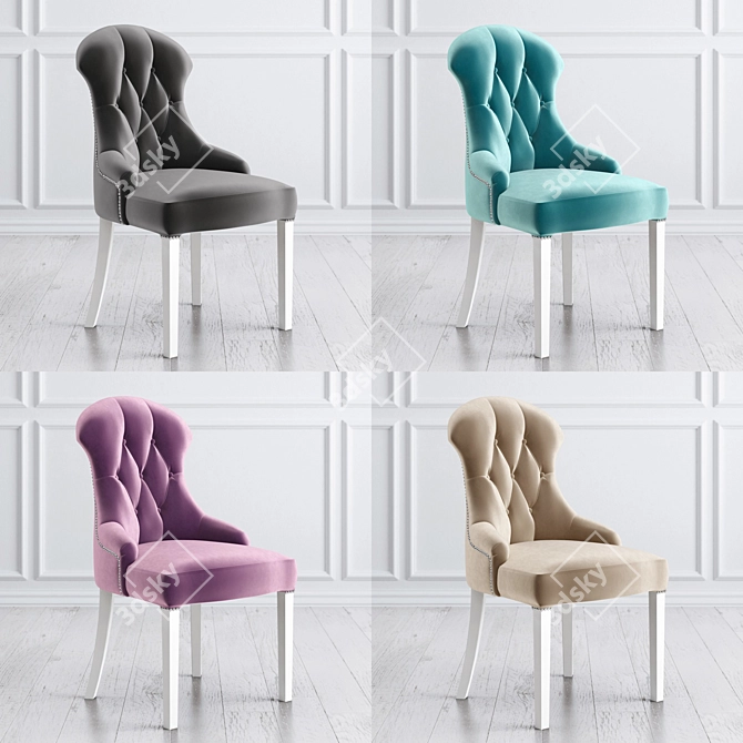 Velvety Flora Collection Display Stand 3D model image 6