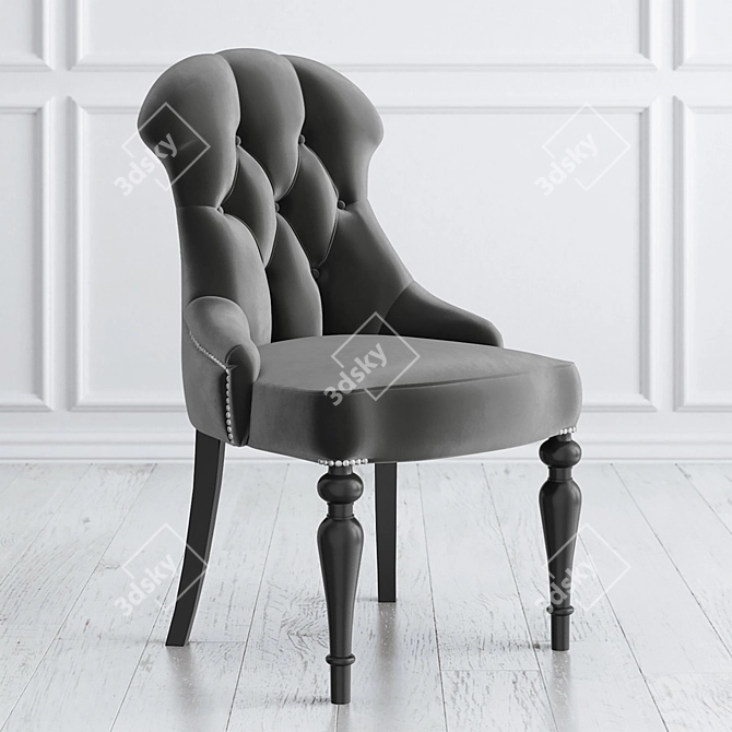  Microvelvet and Wood Flower Collection 3D model image 5