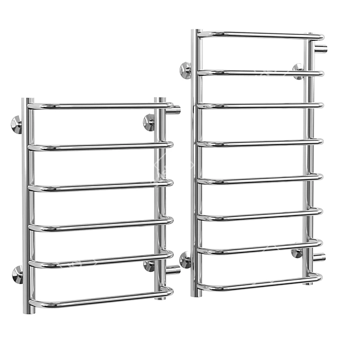 Terminus Standard Water Towel Warmer 3D model image 1