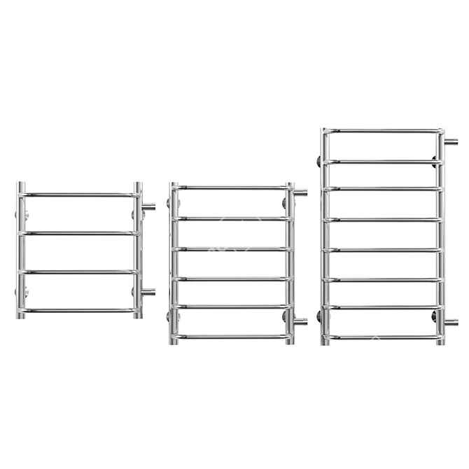 Terminus Standard Water Towel Warmer 3D model image 2