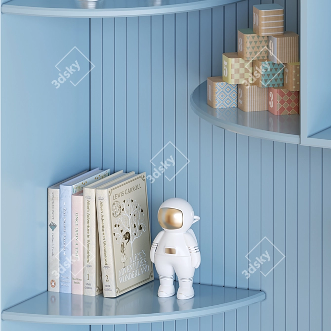 Cosmic Musician Room Decor 3D model image 5