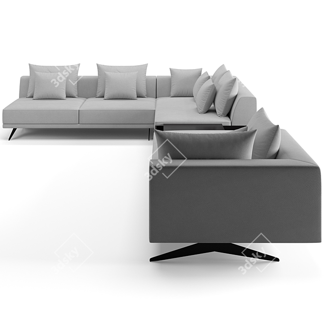 Eichholtz Endless Modular Sofa 3D model image 3