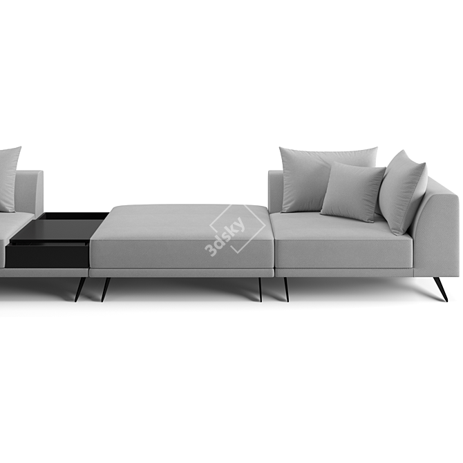 Eichholtz Endless Modular Sofa 3D model image 4