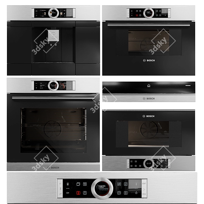 Bosch Serie 8 Appliance Collection 3D model image 1