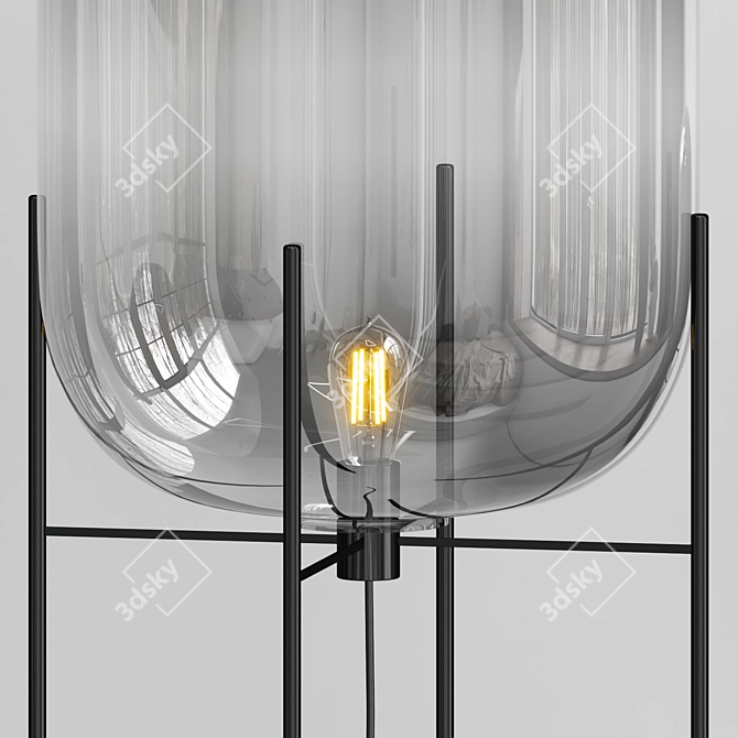 Adjustable Pulpo Oda Floor Lamp 3D model image 2
