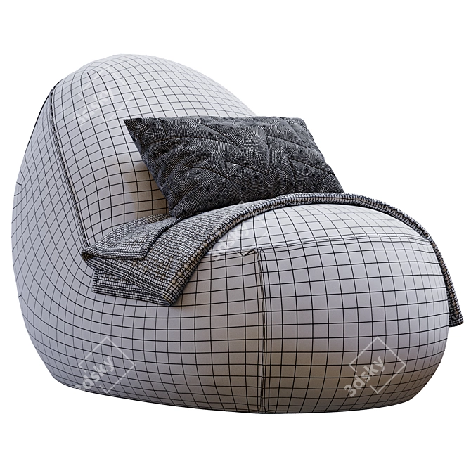 Contemporary Pinto Fabric 2013 Model 3D model image 5