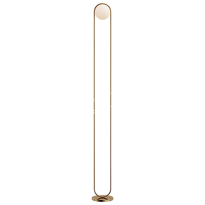 Elegant B LUX C Floor Lamp 3D model image 1