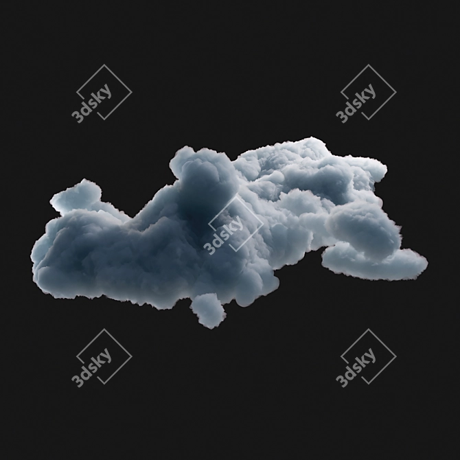 Expandable Cloud 1 Texture Kit 3D model image 3